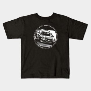 NISSAN SILVIA S14 KOUKI Black 'N White 4 (Black Version) Kids T-Shirt